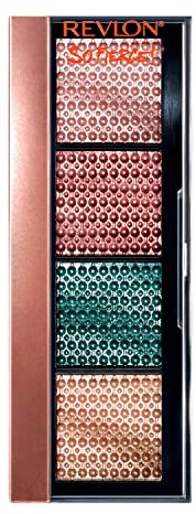 Revlon So Fierce! Prismatische Lidschattenpaletten, ultra cremig pigmentiert in mischbaren matten und perligen Finishes, 963 Slight Flex, 6 g.