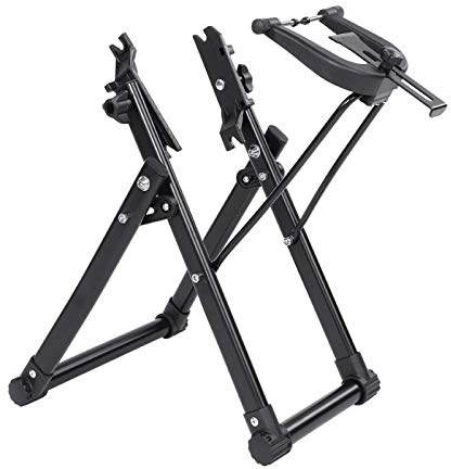 Cykelhjulstativ, Aluminiumlegering Cykelhjulklädningsställ Vikbar hemmekaniker Cykelsport för utomhusbruk