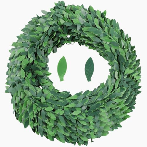 Faux Lierre,Onlvmyur 22,5 M Lierre Artificiel Faux Lierre Decoration Chambre Vert Liane Artificielle Guirlande Feuille pour Murale Mariage Party Deco