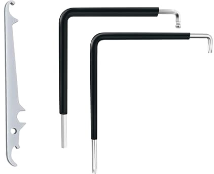 3 stycken fönsterjusteringsverktyg, fönsterjusteringsverktygssats, 4 mm insexkant, torx TX15 inställningsnyckel, hörnlagernyckel, mångsidigt justeringsverktyg för fönsterbeslag gångjärn