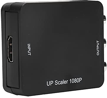 Ailgely HD Multimediagränssnitt Till AV-omvandlare, Flexibel Videoadapter för NTSC- och PAL-TV-apparater, Högupplöst Utgång med Mini-USB-nätsladd