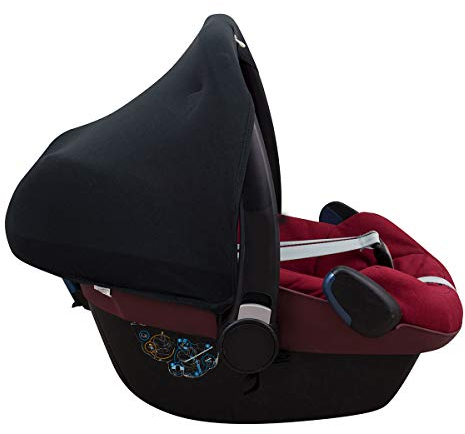 JYOKO KIDS Verdeck kompatibel mit Maxi Cosi Bebe Confort Pebble (Black Series)