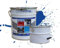 marlcoatings Heavy Duty Hardwearing Polyurethane Semi Gloss Concrete Industrial (20L Light Blue) Floor Paint, Great for Garages, Car showrooms, Factories and Many other uses.