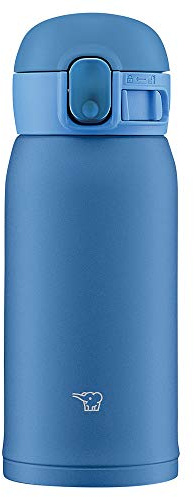 Zojirushi SM-WA36-AA Seamless Stainless Steel Mug, 0.36 Litre, Blue
