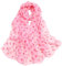 FAIRYGATE Damen Schal Pink Bandana Damen Chiffon Schal Langer Weicher Wickelschal für Damen Halstuch Schlauchschal Herbst Winter Frauen Poncho Schlauchtuch Halswärmer A4823