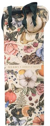 The Art File - Christmas Bottle Bag - Decadence Pattern