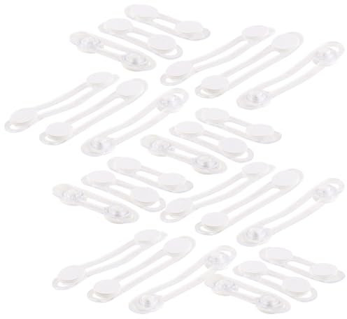 AGT Sicherheitsschlösser: 24er-Set Flexible Kinder-Sicherungen f. Türen & Schubladen (Kinderschutz für Badmöbel, Fenster, Tür und Schrank-Sicherung, Schublade)