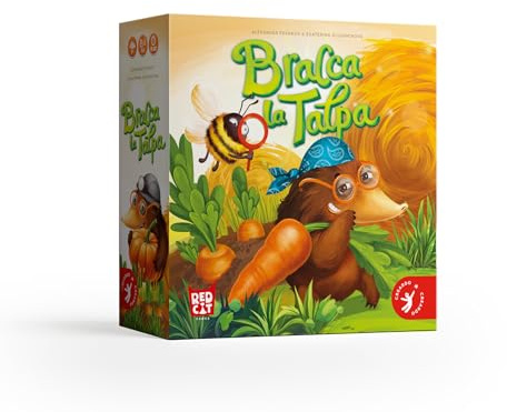Generico BRACCA LA TALPA, di CREARDO Gioco da Tavolo Cooperativo di Deduzione per Famiglia, 1-5 Giocatori, Età 7+ con 64 TALPE Briccone da indagare e scoprire con l'aiuto di BOMBO