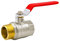 VARIOSAN Ball Valve 13408 1 1/4 Inch Female / Male Thread DN32 Brass Full Bore Lever Handle