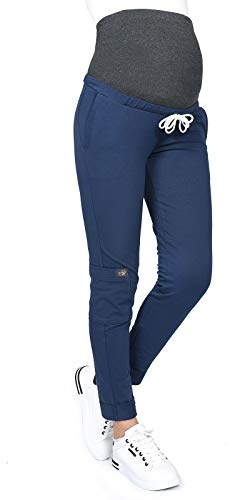 MijaCulture Pantalon de grossesse décontracté Zoe M002 - Bleu - W44