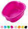 AXLOFO® Large Spa Foot Bath Bowl, Sturdy Plastic Foot Soak Bowl, Massage Foot Pedicure Bowl, Detox, feet soak, Extra FootBath foot basin For Soaked to Remove Dead Skin, Calluses (purple)
