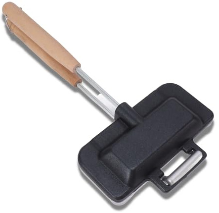 Doppelseitige Bratpfanne für Sandwiches, Grillkäse-Maker, Antihaftbeschichtete Sandwich-Maker-Flip-Grillpfanne für Frühstückspfannkuchen, Omeletts, Frittatas, Brot und Toast