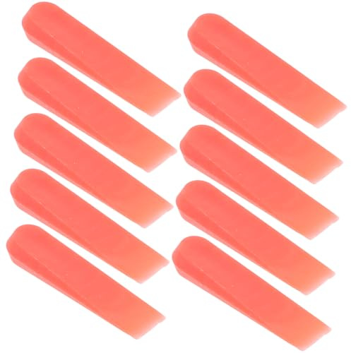 SEWACC 100pcs Plastic Tile Leveling Wedges and Tile Spacers for Floor and Wall Kit for Precise Leveling and Spacing