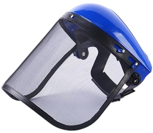 HiyyFloy Casco De Seguridad con Visera, Careta Protectora, Casco para Motosierra, Protector para Desbrozadora, Casco Forestal para Jardinería Y Tala.