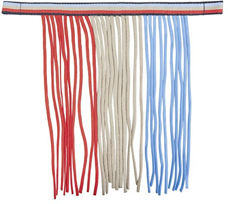 HKM 4057052232725 Fliegenfransen -County-1492 Rot/Sand/Hellblaust