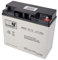PNI ACC1812 Batería de Gel MW 18-12S 12V / 18Ah, Gris/Negro
