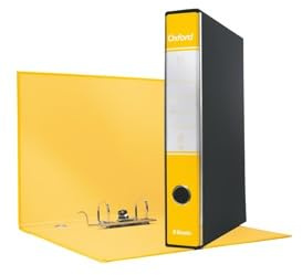 Registratore Oxford G82 - dorso 5 cm - commerciale - giallo - Esselte