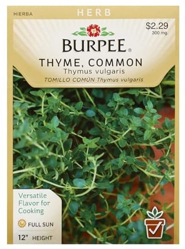 Burpee Thyme Seed, 1 EA