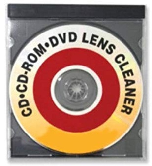 CD/DVD/Game Station Dry Laser-Lens Cleaner with Voice Instructions