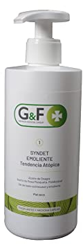 Gel de ducha. Gel de baño extra suave y emoliente. Gel baño piel seca. Gel piel atópica bote de 400 ml. Syndet emoliente. Syndet gel de baño. Gel ducha o baño para picores y sequedad. Toda la familia.