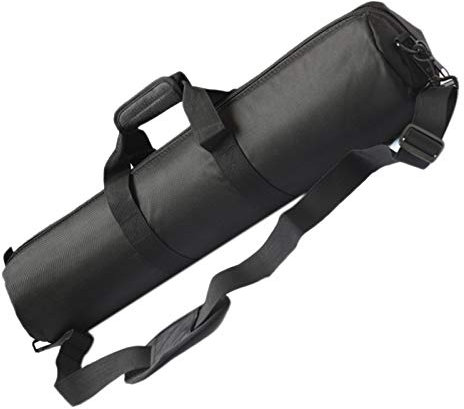 Ecverbyh Bolsa de trípode para cámara de 65 cm protector de algodón impermeable soporte de luz trípode monopié funda para cámara correa para el hombro