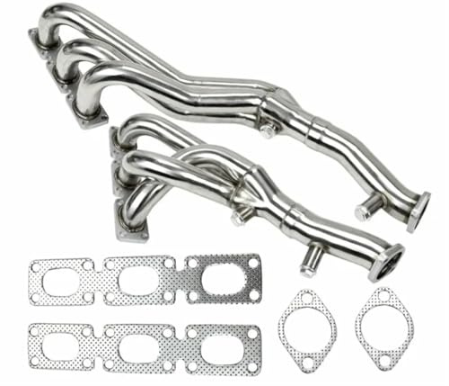 Punta Silenziatore Scarico Per BMW E46 323i 328i E39 Z3 2.5L/2.8L/3.0L Collettore Di Scarico In Acciaio Inossidabile Un'intestazione Per Un Collettore In Acciaio Inossidabile Terminale Di Scarico