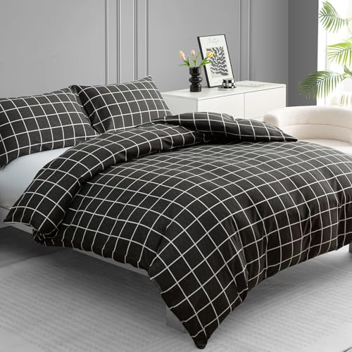 Lazzaro King Size Duvet Cover Sets Luxury Reversible Cover Bedding Set | Premium Brushed Microfiber, Hotel Quality Feel, King (220 x 230 cm), OEKO-TEX Certified, Machine Washable, Zipper Closure