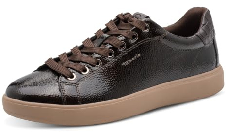Tamaris Sneaker da Donna a Basso Top, Scarpe da Ginnastica da Donna con Soletta Intercambiabile, 38 EU