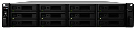 Synology RXD1219sas Expansion Unit - Storage enclosure - 12 bays (SAS) - rack-mountable - 2U