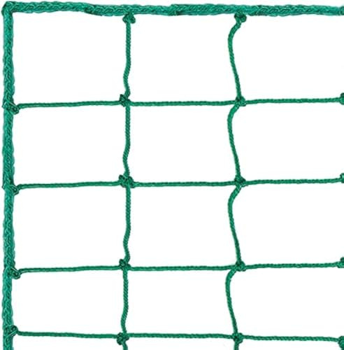 Aoneky Fotboll Backstop Nät - 4,5 x 6 m, Färg Grön, Stoppa Bollen Nät