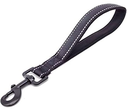 Short Dog Lead Training Dog leashes 13 inch Black