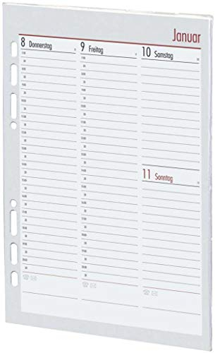 2026 BSB Ersatzkalendarium Manager A5 1 Woche auf 2 Seiten vertikal 02-0096
