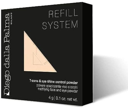 Diego Dalla Palma Refill T-Zone&Eye Shine Control Powder Polvere Opacizzante Viso Occhi 344 Trasparente