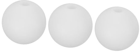 DOITOOL 3 Piezas Pantalla Bola Lechoso Poste De Luz Globo Apliques De Pared Cubre Pantalla Al Aire Poste De Lámpara De Repuesto Globo Vidrio Acrílico G9 Pantalla De Lámpara