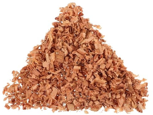 Didiseaon Copeaux De Bois De Cèdre Espagnol 1 De Copeaux De Bois De Cèdre Bandes De Déversements De Cèdre 40-50G Boîte De Literie Pour Animaux De Compagnie Pour Petits Animaux Plateau