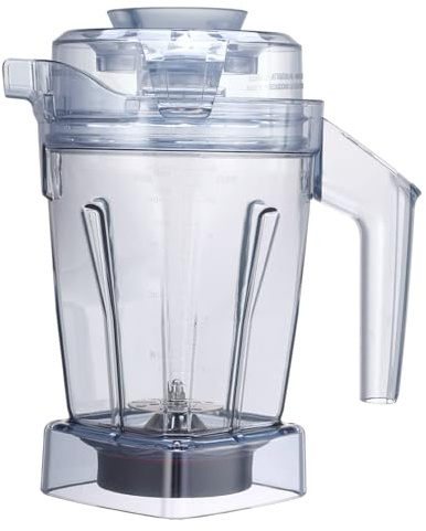 48oz Aer Disc Container Compatible with A3500 A3300 A2500 A2300 Venturist V1200 5200 Pro750 6300 7500 780 VM0185 VM0185A VM0185B Asc-ent/Classic/Explorian Blender Container Jar Cup, 3 Years Support