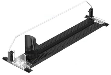 Homeponnew Distributore di lattine a pressione per frigorifero, scaffale per birra in ABS con scivolo auto-rifornimento per supermercati, negozi di alimentari, stoccaggio casa e feste 380-390 mm