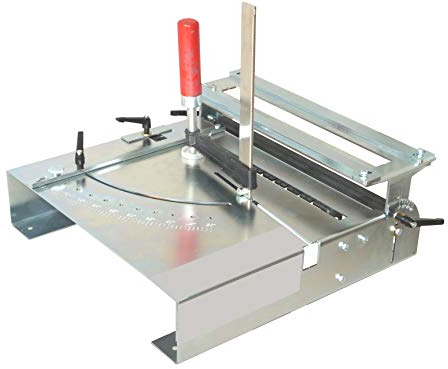 Trenn-Biber 012LK -5 für lange T-Schaft Stichsägeblätter für Stichsägen - Sägetisch als Laminatschneider und Frästisch für Kantenfräse