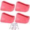 Leiter Füße Universal 4pcs Leiter Schutzkappen Leiter Kappen Trittleiter Füße Fußkappen für Leitern Holzleiter Schutzkappen Rutschfeste Füße Leiter Leiterfüße Kappen für Heim Arbeiter Klappleiter