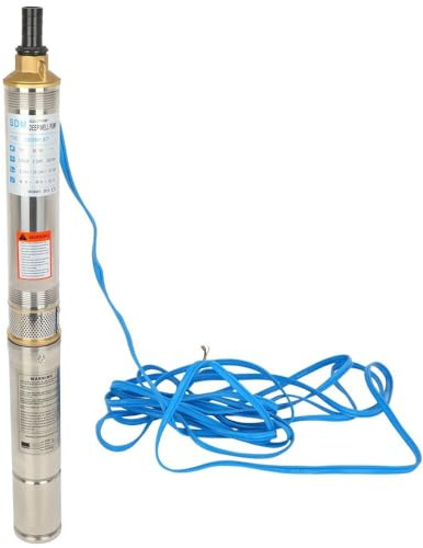 SCITOO Deep Well Pump for 11/3HP 110V/60Hz 66psi Submersible screw pump