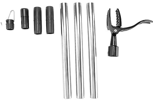 Folceretsc Stand Up Weeder Gardening Hand Weed Remover Tools Puller Heavy Duty with 4-Claw Steel for Yard Lawn Care