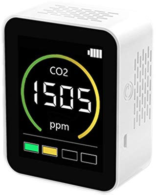 Rilevatore di anidride carbonica Monitor d'aria per interni Tester portatile del monitor di CO2 per anidride carbonica Umidità di temperatura Monitor di anidride carbonica