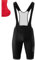 Gonso Sitivo Bib, Kurze Herren Träger-Radhose, Mit Sitivo Red Comfort Sitzpolster, Hohe Bewegungselastizität und Antirutsch-Silikon-Beingummi, Enganliegende Passform, Schwarz/Rot, Gr. M