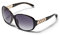 GUESS GF0404, Glänzend Schwarz/Gradient Smoke, Einheitsgröße