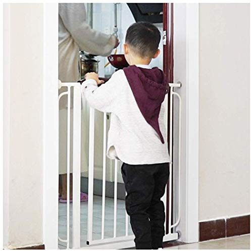 Corralito para mascotas, puerta de seguridad ajustable, valla de chimenea, puerta de aislamiento, barrera de escalera, puerta para mascotas, seguridad para escaleras, balaustre, 130-137 cm