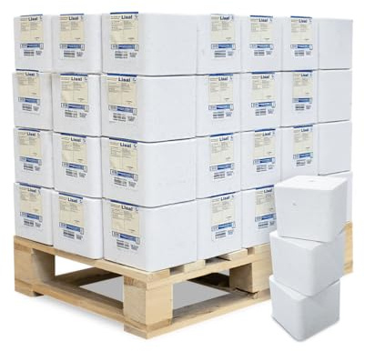 Salzlecksteine Salzleckstein Leckstein Salzstein Mineralleckstein Viehsalz Salz Für Pferde Rinder Ziegen Schafe Wild Tiere Lisal 10kg x 60 Steine 600kg / 1 Palette KSK