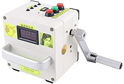 SONGR Petit générateur de manivelle portable - 220 V - Multifonctions - Alimentation de secours - Chargeur manuel - Pour téléphone portable - Chargement d'urgence avec prise USB