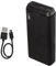 EMOS - ALPHA 10S Powerbank 20 000 mAh - externer Akku mit Passthrough - 2 USB-A-Ausgänge, 1 micro-USB-Eingang - inkl. 2 USB-Datenkabel - auto ON/OFF - für iPhone, iPad, Smartphone, Tablet - schwarz