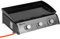 Outsunny Gas Plancha Grill with 3 Stainless Steel Burner, 9kW, Portable Tabletop Gas BBQ with Non-Stick Griddle for Camping Picnic Garden Party Festival