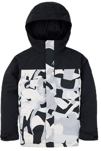 Burton - Skijacke/Snow Boys Covert 2.0 2 l, Schwarz, für Jungen – Größe XS – Schwarz, mehrfarbig